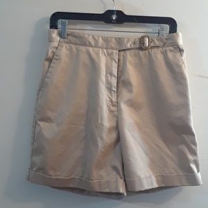 Women's LIZ CLAIBORNE Tan Shorts Size 10